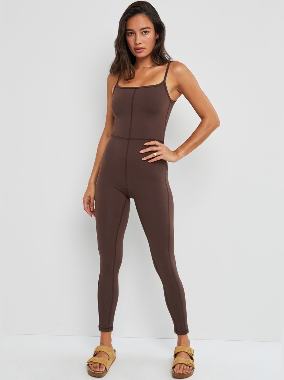Aritzia Wilfred Diverge Jumpsuit - Taupe ( color slightly lighter than stock)